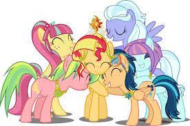Which ponies are in this picture?