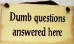 Dumb Questions to Ask
