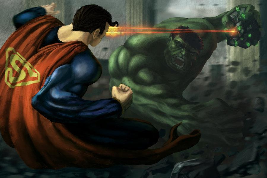 Superman Vs The Hulk