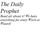 The Daily Prophet!