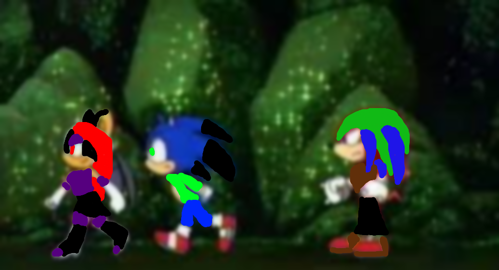 My Sonic fan characters.