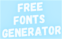 Free Fonts Generator - Cool and stylish Text fonts a to z Names