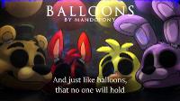 Balloons Five Nights at Freddy's 3 Song by MandoPony 1 HOUR Version!