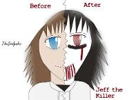 Title: Jeff the Killer (Before and After) by Thecoolgales on DeviantArt