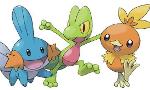 What's the difficulty level of generation 3 starters in the games?