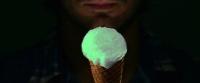 Have you ever had glow in the dark ice cream?