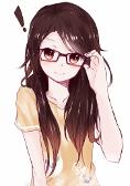 :/ Basically me IRL...(except I don't have glasses and I have longer hair)