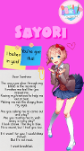 Sayori From DDLC :} Proud of this one! (For my pookie @TinyGoat /Toby <3)