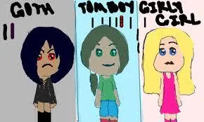 Tomboy, Girly Girl or Goth?