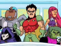 Teen Titans go- serious Teen Titans go- serious