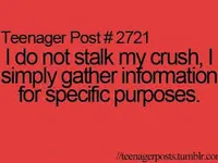 stalking your crush