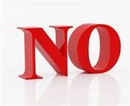 NO NO