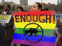 Yes! Guns are dangerous and banning them would lower the crime rate significantly. Yes! Guns are dangerous and banning them would lower the crime rate significantly.