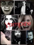 A vampire (and I mean the proper blood-drinking vampires NOT the stupid, sparkly ones from Twilight) A vampire (and I mean the proper blood-drinking vampires NOT the stupid, sparkly ones from Twilight)