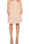 Pink voile skirt