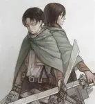 Levi and Mikasa Levi and Mikasa