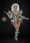 Blu Hydrangea (Winner of "Drag Race: U.K. VS. THE WORLD" with one challenge win, and one bottom placement) Blu Hydrangea (Winner of "Drag Race: U.K. VS. THE WORLD" with one challenge win, and one bottom placement)