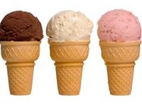 In a cone! In a cone!
