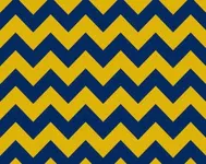 light blue and gold