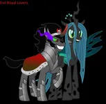 Queen Chrysalis or King sombra Queen Chrysalis or King sombra