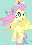 Fluttershy Celestia Fluttershy Celestia