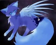 Luna in cat form Luna in cat form