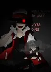 Glitchy red
