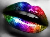 Rainbow lipstick Rainbow lipstick