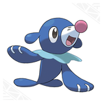 Popplio(sea lion) Popplio's swimming speed is known to exceed 25 mph. It's better at moving in the water than on land. Popplio(sea lion) Popplio's swimming speed is known to exceed 25 mph. It's better at moving in the water than on land.
