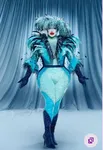 Danny Beard (Winner of "Drag Race: U.K. Series 4" with 4 challenge wins and zero bottom placements) Danny Beard (Winner of "Drag Race: U.K. Series 4" with 4 challenge wins and zero bottom placements)
