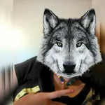Me with a wolf head