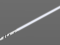 Silver lightsaber Silver lightsaber