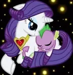 Rarispike (Spike & Rarity) Rarispike (Spike & Rarity)