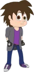 This Purple and Gray one looks punk rock and cool!
