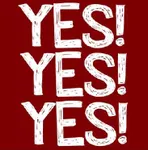 YES YES YES! YES YES YES!