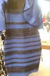 Blue and Black