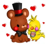 Toy Freddy x toy chica