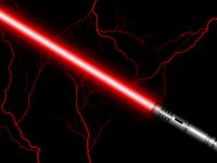 Red lightsaber Red lightsaber