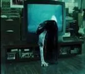 the ring samara(lol she is funny first she ugly as ___ then she climbs out if what i call a sewer she nasty.lol)