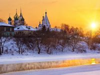 Russian Church in the Winter Russian Church in the Winter