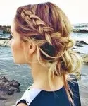 messy bun