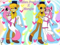 Golden Freddy x Mangle Golden Freddy x Mangle