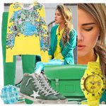 Green and Yellow outfit Green and Yellow outfit