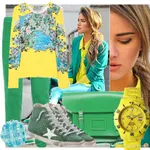Green and Yellow outfit