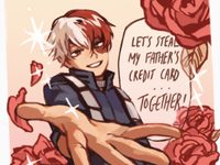 you: *hugs tordoroki pillow* You: you werent supposed to see this... you: *hugs tordoroki pillow* You: you werent supposed to see this...