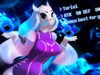 Toriel (Goat Mamma says she wants to keep you safe then she burns you alive) Toriel (Goat Mamma says she wants to keep you safe then she burns you alive)
