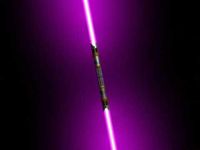 Purple lightsaber Purple lightsaber