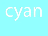 cyan