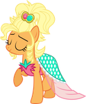 Applejack's fashionable look Applejack's fashionable look