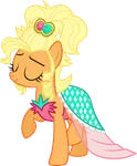 Applejack's fashionable look Applejack's fashionable look